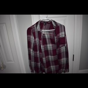 Two Red Flannels from Forever 21, new.